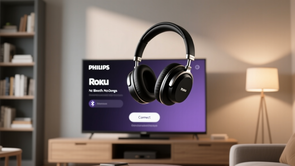 How to Connect Wireless Headphones to Philips Roku TV (Without Bluetooth, Without Dongles, and Without Frustration): A Step-by-Step Guide That Actually Works in 2024