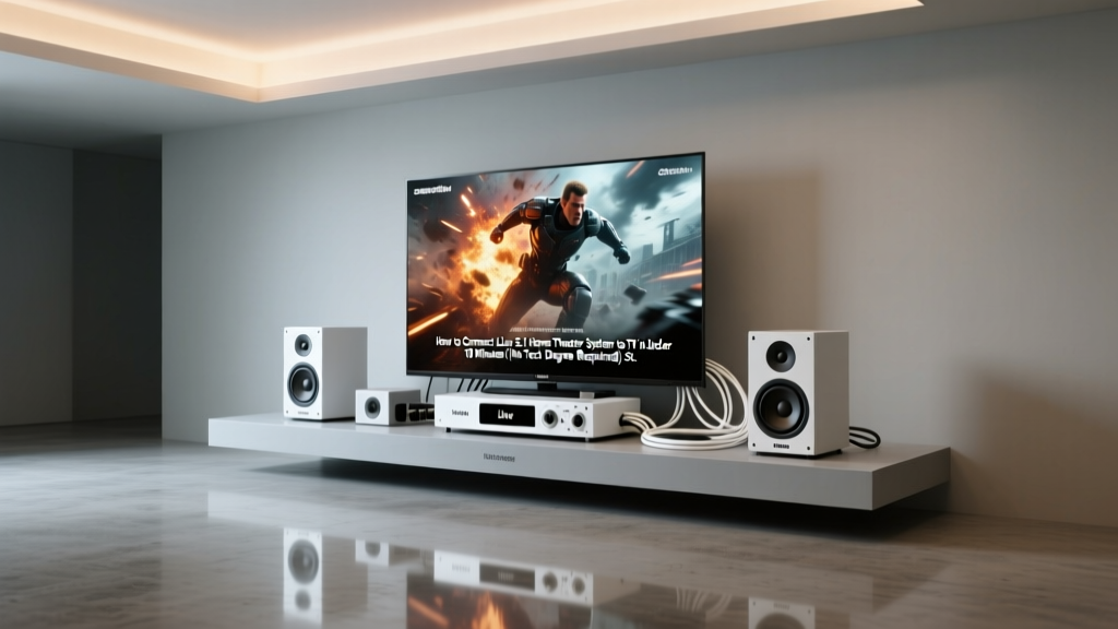 How to Connect iLive 5.1 Home Theater System to TV in Under 10 Minutes (No Tech Degree Required): Step-by-Step Wiring, HDMI ARC vs Optical, Common Pitfalls & Why Your Remote Isn’t Controlling Volume