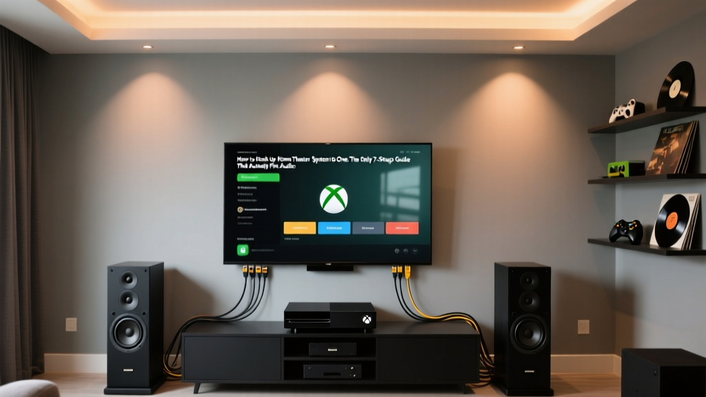 How to Hook Up Home Theater System to Xbox One: The Only 7-Step Setup Guide That Actually Fixes Audio Sync, Dolby Dropouts & HDMI Handshake Failures (No Tech Degree Required)