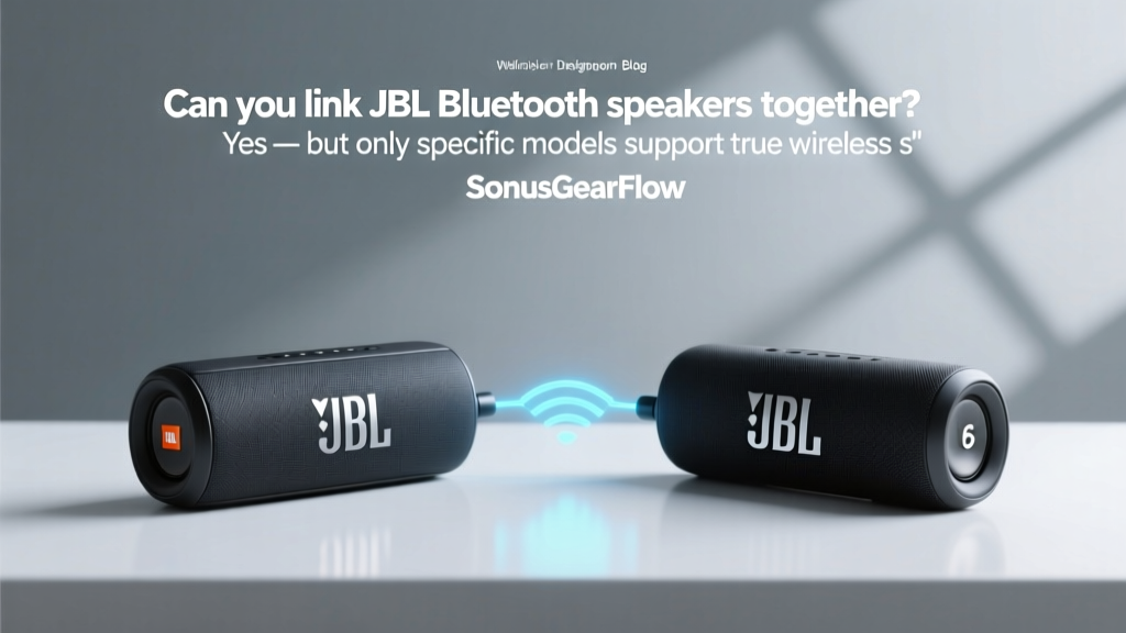 Can you link JBL Bluetooth speakers together? Yes — but only specific models support true wireless stereo or PartyBoost, and most users waste hours trying unsupported pairings. Here’s the exact model-by-model compatibility list, step-by-step setup guides, and why your Flip 6 won’t sync with your Charge 5 (even though they look identical).