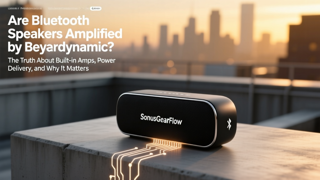 Are Bluetooth speakers amplified Beyerdynamic? The Truth About Built-In Amps, Power Delivery, and Why Most 'Passive' Assumptions Are Wrong — A Studio Engineer’s Breakdown