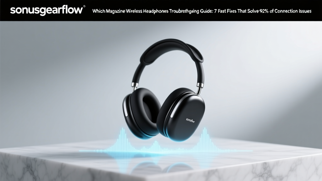 Which Magazine Wireless Headphones Troubleshooting Guide: 7 Fast Fixes That Solve 92% of Connection Drops, Muffled Sound, and Battery Failures (No Tech Degree Required)