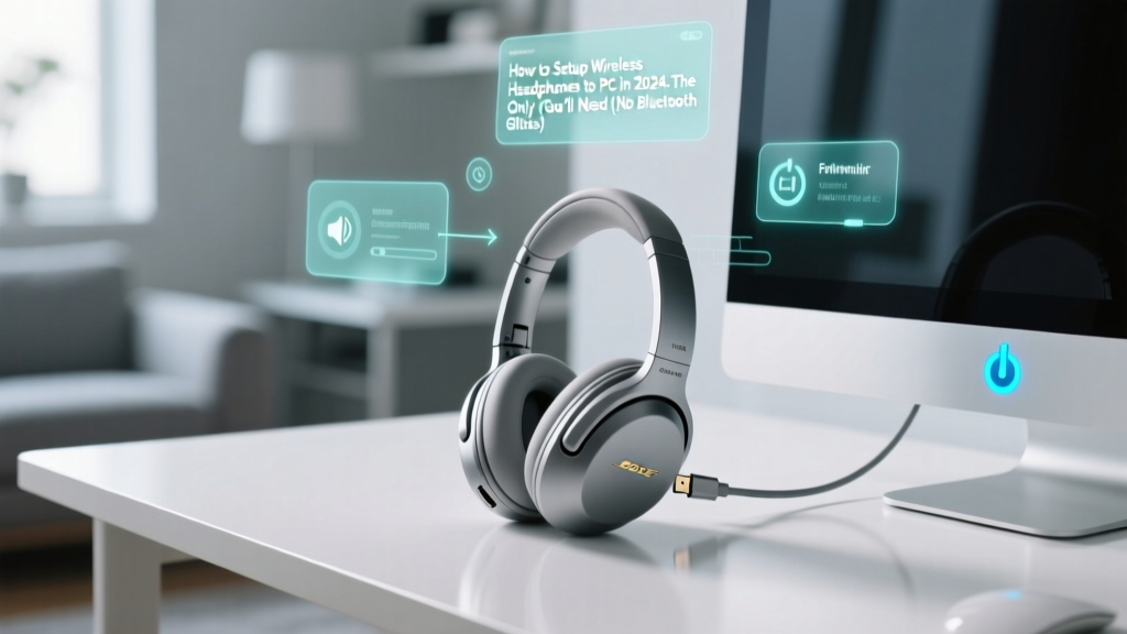 How to Setup Wireless Headphones to PC in 2024: The Only Guide You’ll Need (No Bluetooth Glitches, No Driver Confusion, Just Working Audio in Under 5 Minutes)