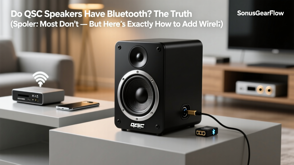 Do QSC Speakers Have Bluetooth? The Truth (Spoiler: Most Don’t — But Here’s Exactly How to Add Wireless Audio Without Sacrificing Pro Sound Quality or Reliability)