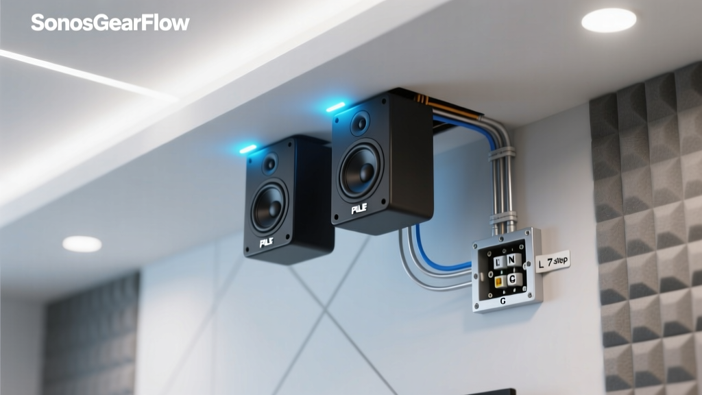How to Connect Power Supply to Pyle Bluetooth Ceiling Speakers: The 7-Step Wiring Guide That Prevents Buzz, Overheating, and Tripped Breakers (Even If You’ve Never Touched a Wire)