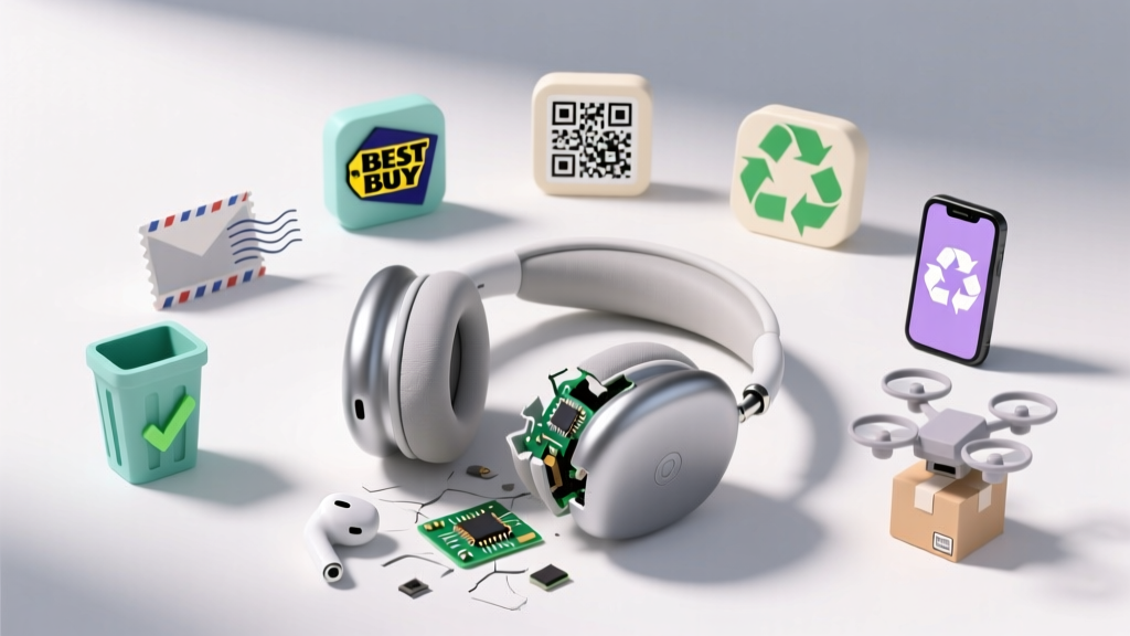 Where Can I Recycle Broken Wireless Headphones? 7 Verified Options (Including Free Mail-Ins, Retail Drop-Offs & Local E-Waste Centers That Actually Accept Them)
