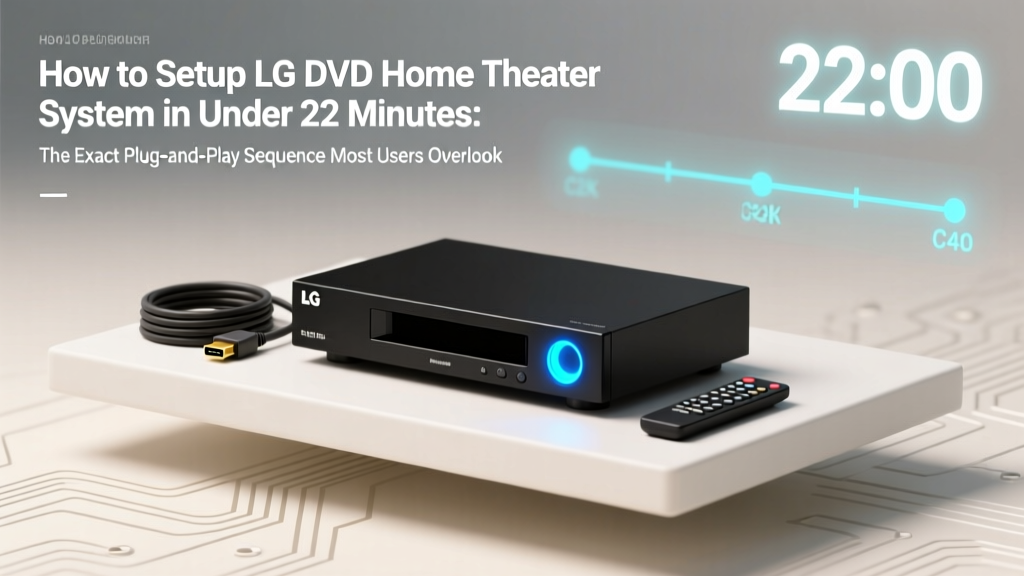 How to Setup LG DVD Home Theater System in Under 22 Minutes: The Exact Plug-and-Play Sequence Most Users Skip (and Why It Fixes Muffled Dialogue, No Sound, or HDMI Handshake Failures)