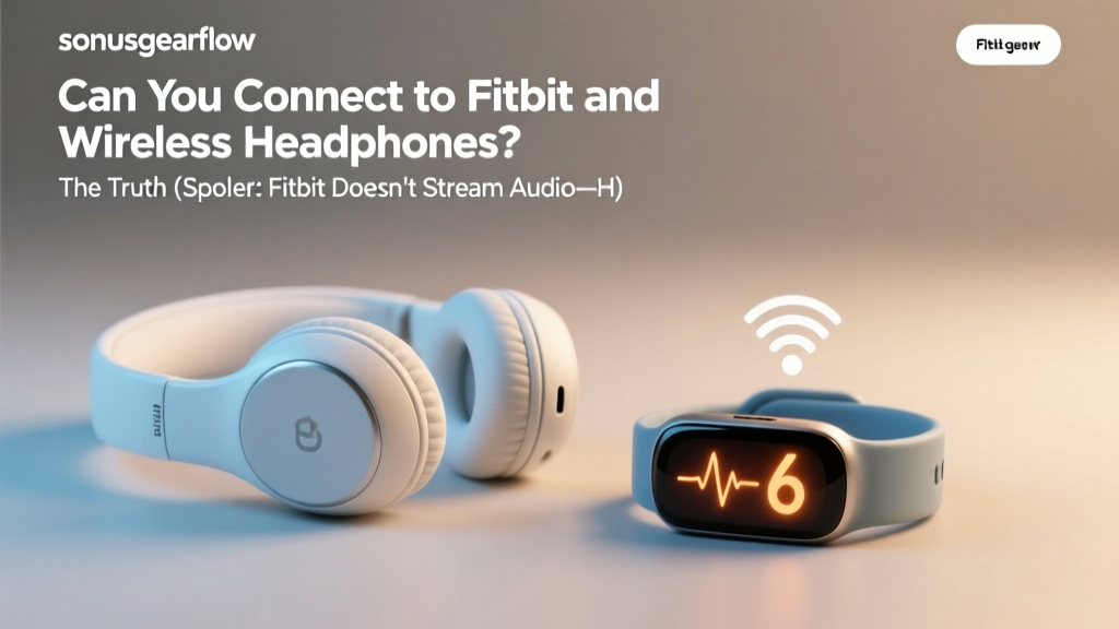 Can You Connect to Fitbit and Wireless Headphones? The Truth (Spoiler: Fitbit Doesn’t Stream Audio—Here’s Exactly What Works & What Doesn’t)