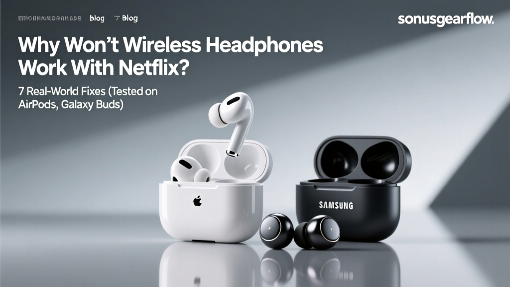 Why Won’t Wireless Headphones Work With Netflix? 7 Real-World Fixes (Tested on AirPods, Galaxy Buds, and Sony WH-1000XM5 — No More Audio Dropouts or Silent Playback)