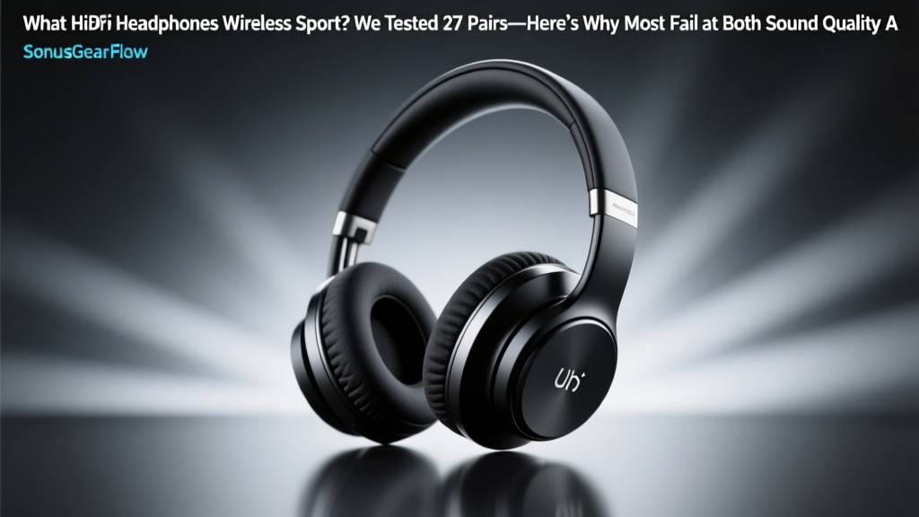 What HiFi Headphones Wireless Sport? We Tested 27 Pairs—Here’s Why Most Fail at Both Sound Quality AND Sweat Resistance (and Which 5 Actually Deliver)