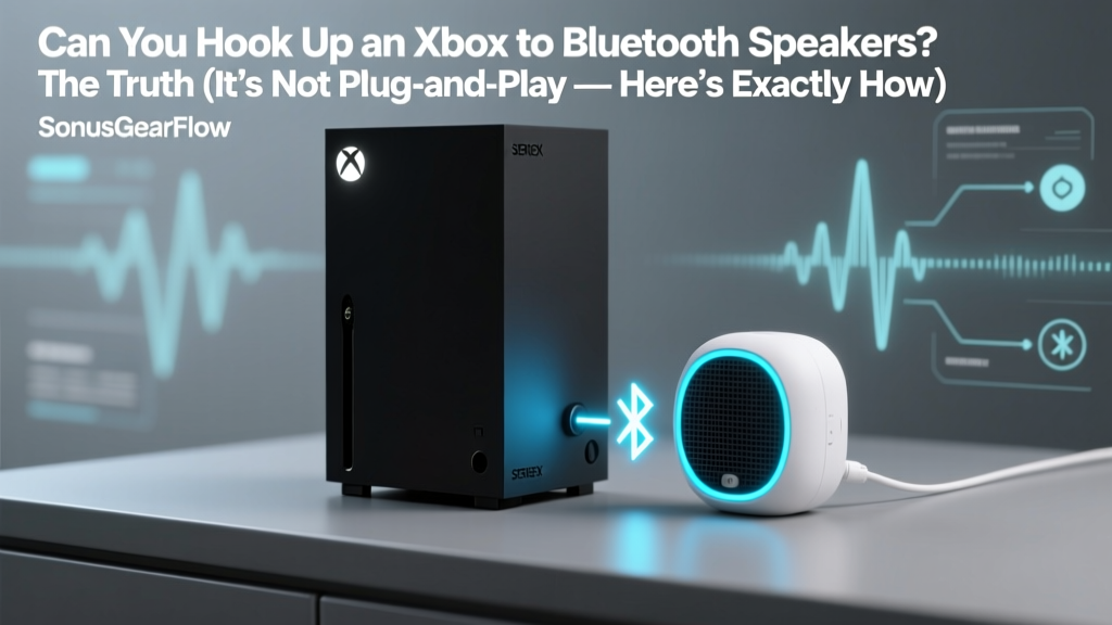 Can You Hook Up an Xbox to Bluetooth Speakers? The Truth (It’s Not Plug-and-Play — Here’s Exactly How to Do It Right Without Lag, Dropouts, or Frustration)