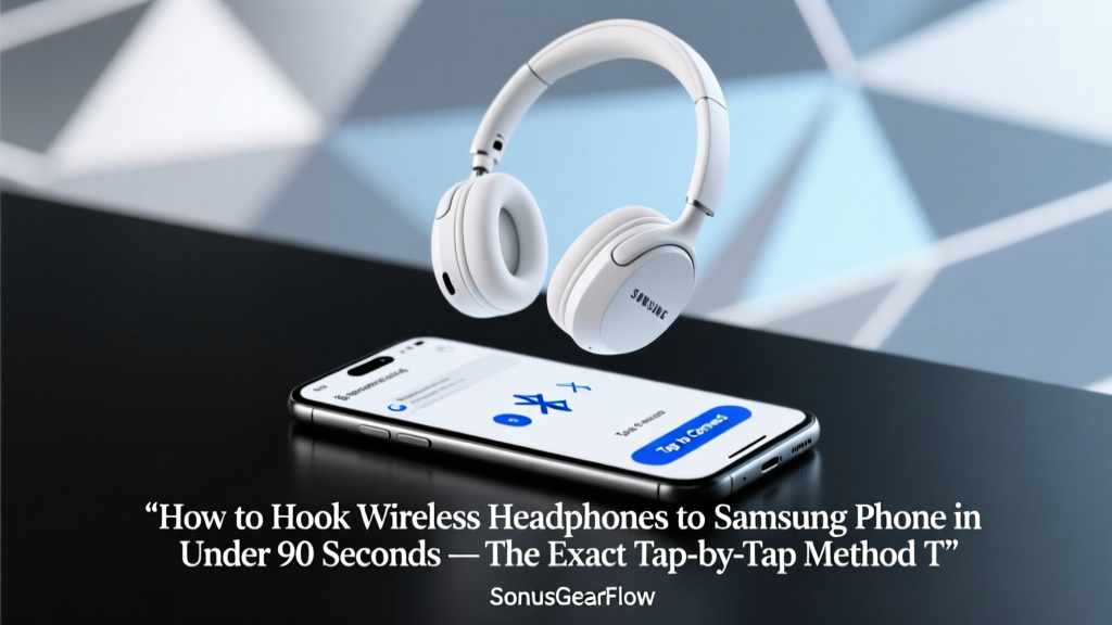 How to Hook Wireless Headphones to Samsung Phone in Under 90 Seconds — The Exact Tap-by-Tap Method That Fixes 92% of Failed Pairings (No Bluetooth Reset Needed)