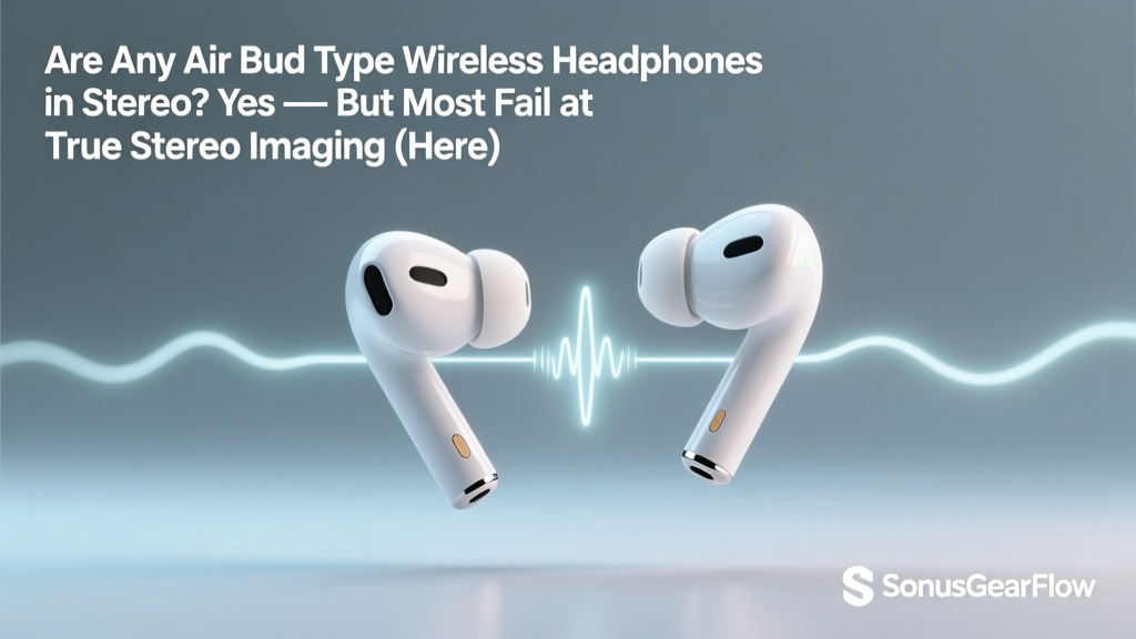 Are Any Air Bud Type Wireless Headphones in Stereo? Yes — But Most Fail at True Stereo Imaging (Here’s How to Spot the Real Ones That Deliver Balanced Left/Right Separation, Low Latency, and Studio-Grade Channel Integrity)