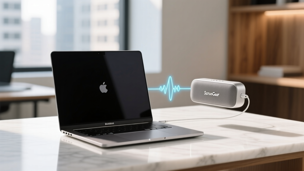How to Use Bluetooth Speakers with MacBook Pro: The 7-Step Setup That Actually Works (No More Dropping Connections, Lag, or 'Not Discoverable' Frustration)