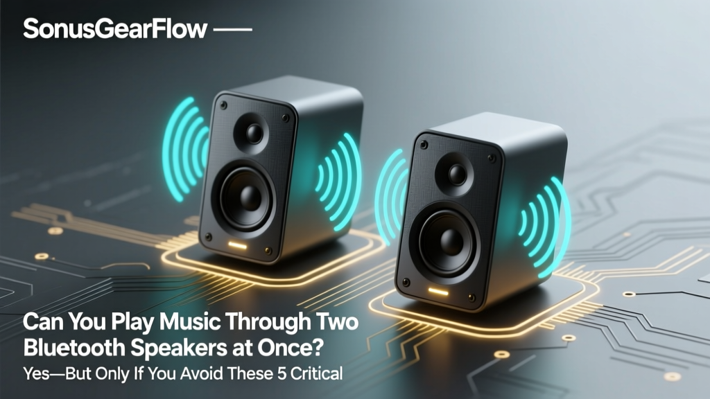 Can You Play Music Through Two Bluetooth Speakers at Once? Yes—But Only If You Avoid These 5 Critical Setup Mistakes (Most Users Fail at #3)
