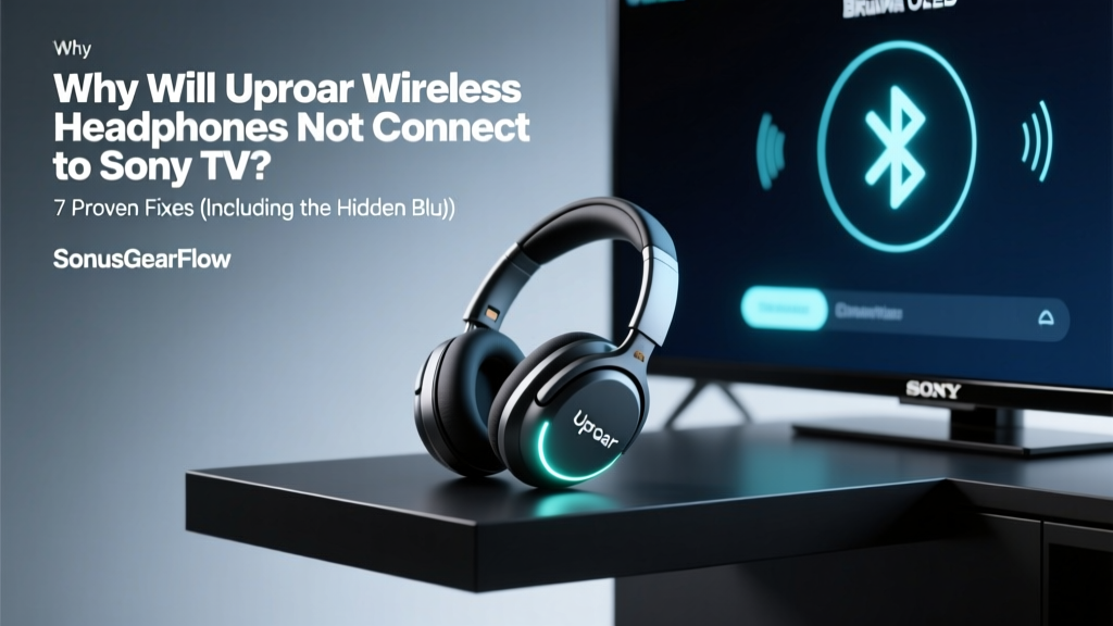 Why Will Uproar Wireless Headphones Not Connect to Sony TV? 7 Proven Fixes (Including the Hidden Bluetooth Mode Most Users Miss)