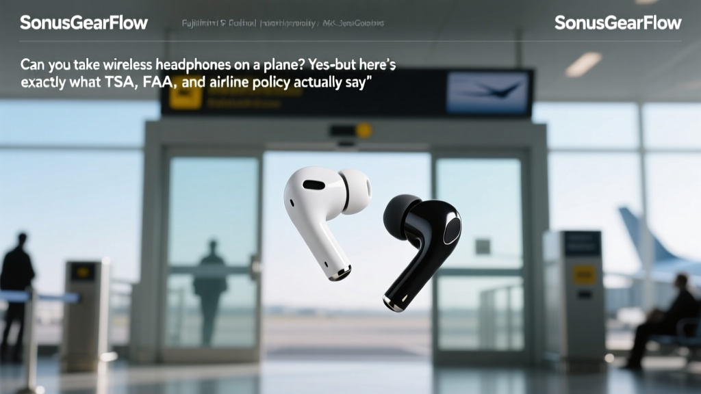 Can you take wireless headphones on a plane? Yes—but here’s exactly what TSA, FAA, and airline policies require (and what 87% of travelers get wrong about Bluetooth, battery limits, and gate checks)