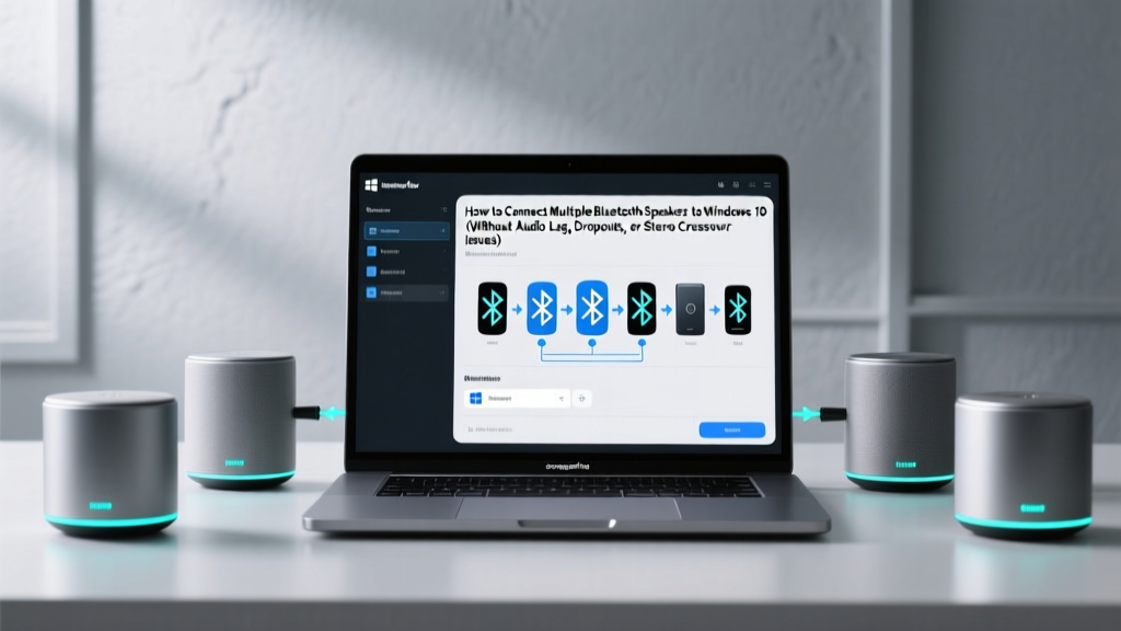 How to Connect Multiple Bluetooth Speakers to Windows 10 (Without Audio Lag, Dropouts, or Stereo Collapse): A Real-World Engineer’s Step-by-Step Guide That Actually Works in 2024