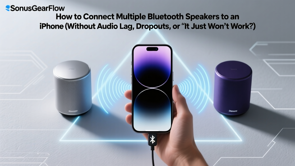 How to Connect Multiple Bluetooth Speakers to an iPhone (Without Audio Lag, Dropouts, or 'It Just Won’t Work' Frustration) — A Real-World Tested, Step-by-Step Guide for iOS 17–18 That Actually Delivers Stereo Sync & Room-Filling Sound