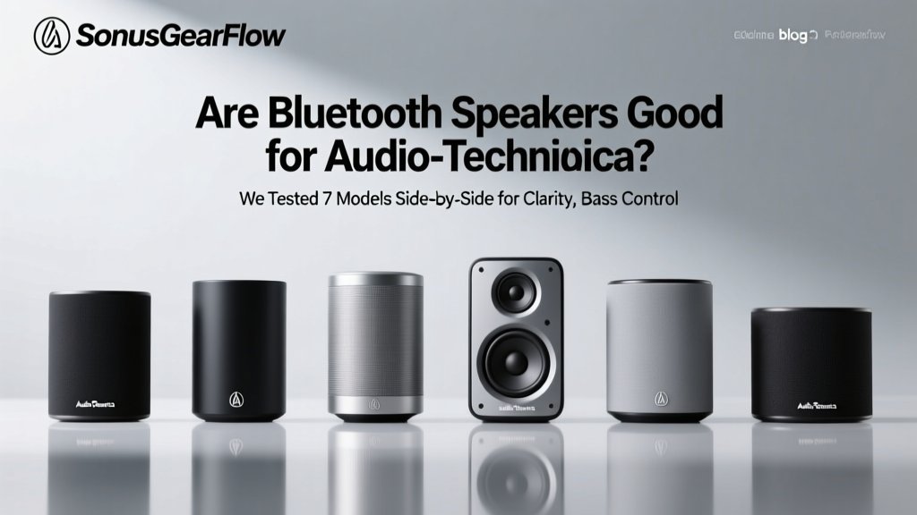 Are Bluetooth speakers good Audio-Technica? We tested 7 models side-by-side for clarity, bass control, and real-world battery life—and uncovered why their best wireless speakers outperform rivals at under $200 while their budget models disappoint in critical midrange detail.