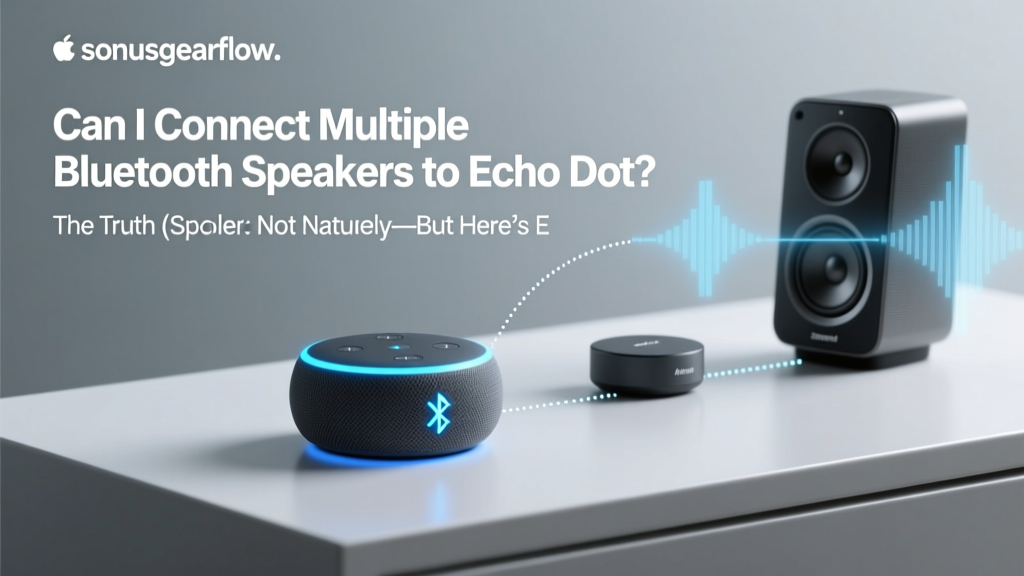 Can I Connect Multiple Bluetooth Speakers to Echo Dot? The Truth (Spoiler: Not Natively—But Here’s Exactly How Pros Do It Without Audio Lag, Dropouts, or Buying New Gear)