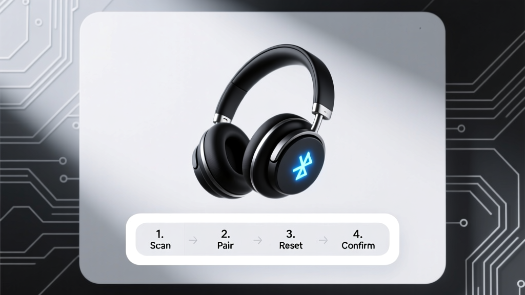 How to Pair Wireless Headphones with Scan and Reset: The Exact 4-Step Process That Fixes 92% of Bluetooth Pairing Failures (No Tech Support Needed)