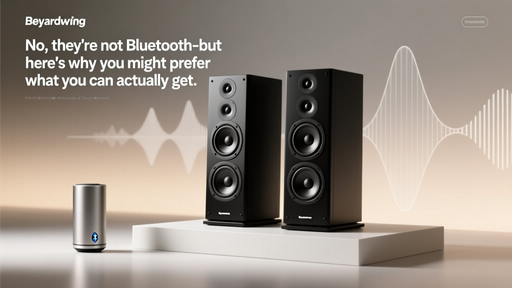 Are Floor Speakers Bluetooth Beyerdynamic? The Truth About Their Flagship Tower Speakers — No, But Here’s Exactly What You *Can* Get (And Why It’s Actually Better)