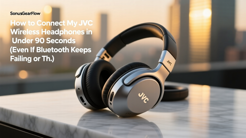 How to Connect My JVC Wireless Headphones in Under 90 Seconds (Even If Bluetooth Keeps Failing or They Won’t Pair With Your iPhone/Android/Laptop)