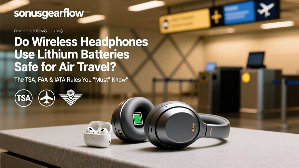 Do Wireless Headphones Use Lithium Batteries Safe for Air Travel? The TSA, FAA & IATA Rules You *Must* Know Before Your Next Flight (2024 Updated)