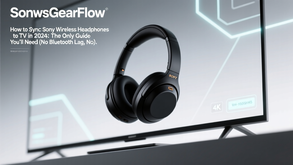 How to Sync Sony Wireless Headphones to TV in 2024: The Only Guide You’ll Need (No Bluetooth Lag, No Audio Dropouts, No Guesswork)