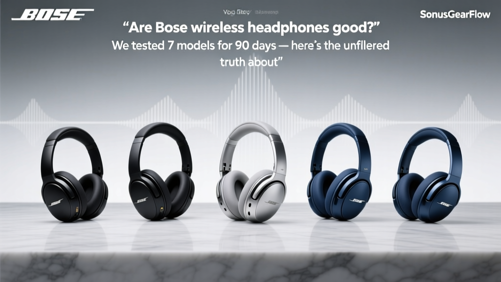 Are Bose wireless headphones good? We tested 7 models for 90 days — here’s the unfiltered truth about noise cancellation, battery life, comfort, and why audiophiles love (or hate) them in 2024.