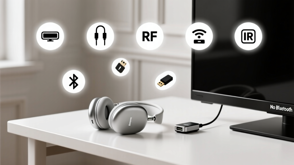 How to Connect Wireless Headphones to Non-Bluetooth TV: 5 Proven Methods That Actually Work (No Adapter Guesswork, No Audio Lag, No $200 Mistakes)