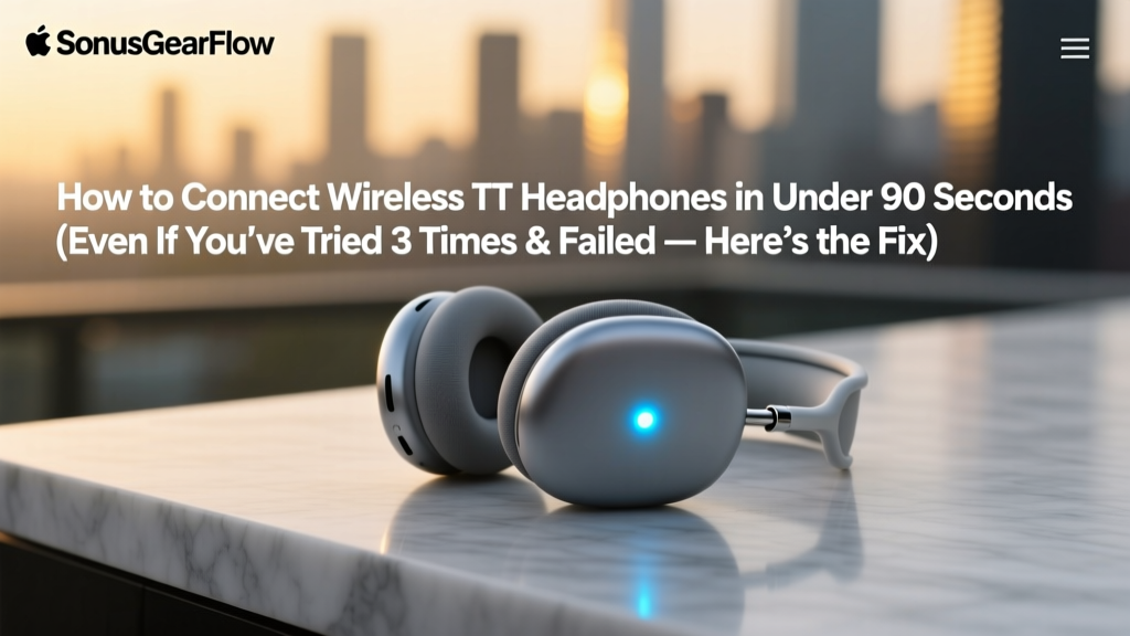 How to Connect Wireless TT Headphones in Under 90 Seconds (Even If You’ve Tried 3 Times & Failed — Here’s the Exact Button Combo Your Model Needs)