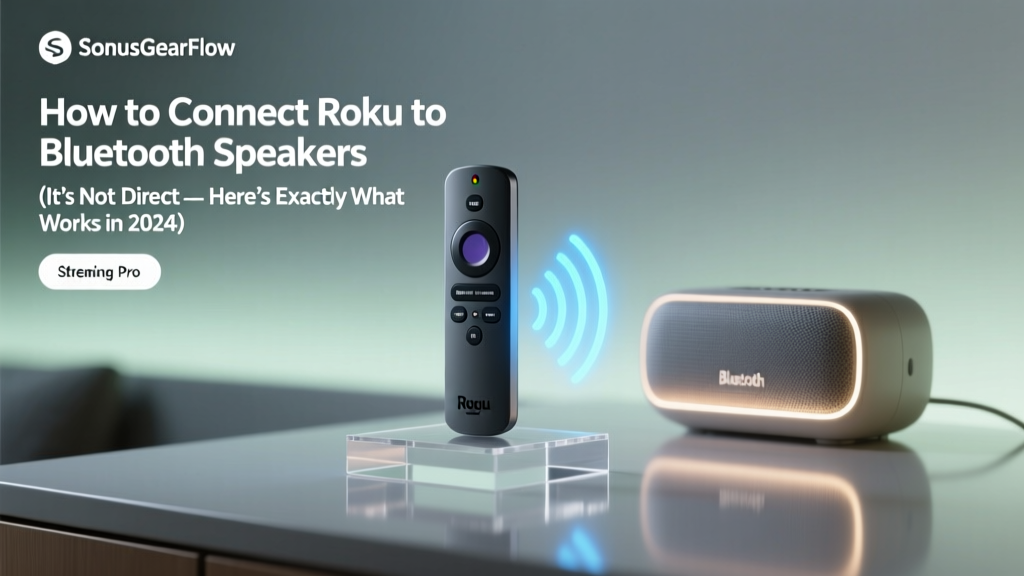 How to Connect Roku to Bluetooth Speakers (It’s Not Direct — Here’s Exactly What Works in 2024 Without Buying New Gear)