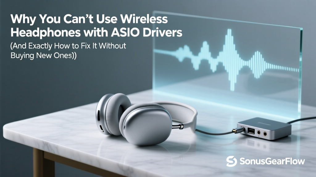 Why You Can’t Use Wireless Headphones with ASIO Drivers (And Exactly How to Fix It Without Buying New Gear)