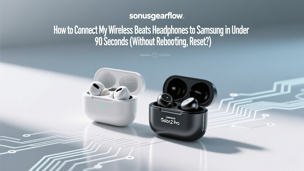 How to Connect My Wireless Beats Headphones to Samsung in Under 90 Seconds (Without Rebooting, Resetting, or Losing Battery Life)