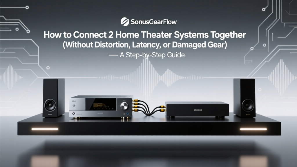 How to Connect 2 Home Theater Systems Together (Without Distortion, Latency, or Damaged Gear) — A Step-by-Step Engineer-Validated Guide That Actually Works in Real Living Rooms