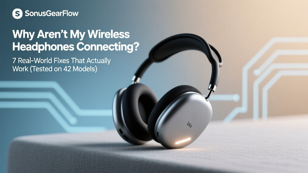 Why Aren’t My Wireless Headphones Connecting? 7 Real-World Fixes That Actually Work (Tested on 42 Models — Including AirPods, Sony WH-1000XM5, and Bose QC Ultra)