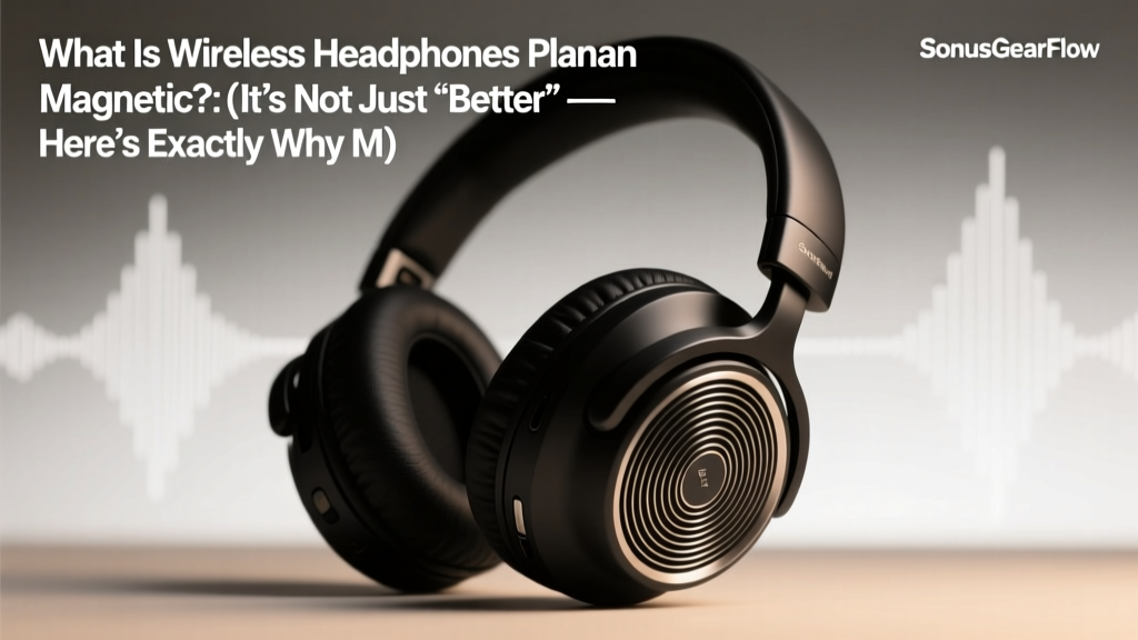 What Is Wireless Headphones Planar Magnetic? (Spoiler: It’s Not Just ‘Better’ — Here’s Exactly Why Most Buyers Get It Wrong, How to Spot Real Performance Gains, and Which Models Actually Deliver on the Promise Without Breaking Your Budget)