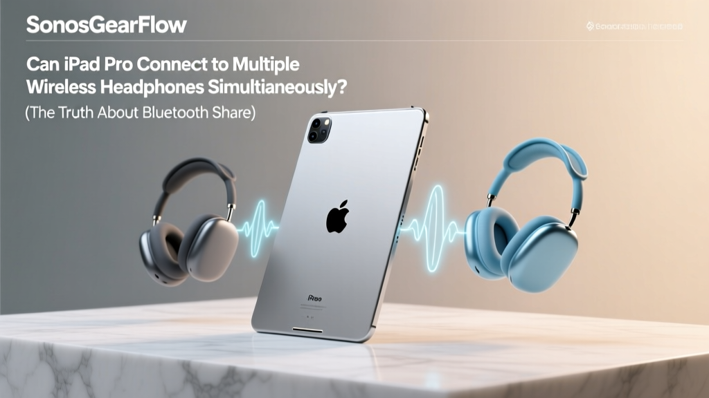 Can iPad Pro Connect to Multiple Wireless Headphones Simultaneously? The Truth About Bluetooth Sharing, Workarounds, and What Actually Works in 2024 (No More Guesswork)