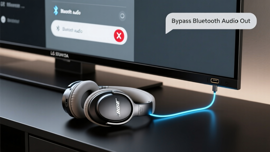 Will Bose Wireless Headphones Pair With LG 55UH615A Smart TV? Yes — But Only If You Bypass the TV’s Broken Bluetooth Audio Out (Here’s Exactly How to Fix It in Under 5 Minutes)