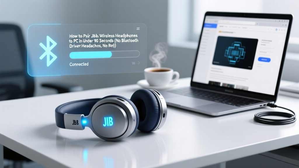 How to Pair JLab Wireless Headphones to PC in Under 90 Seconds (No Bluetooth Driver Headaches, No Reboot Loops — Just Working Audio Every Time)