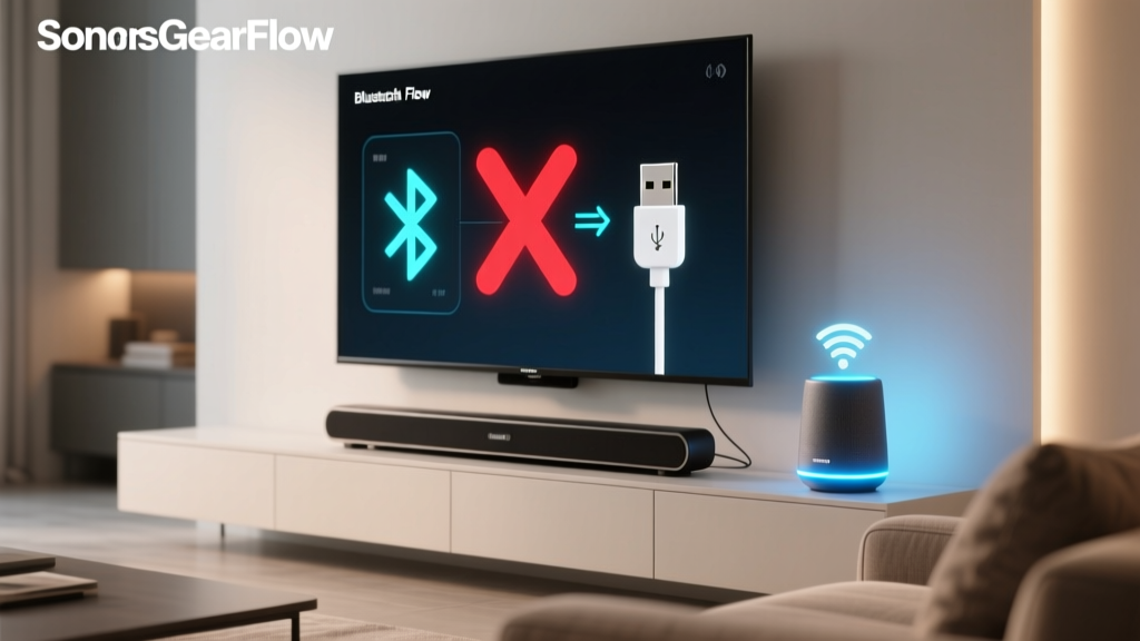 You Can’t Connect Bluetooth Speakers to Your TV via USB — Here’s What Actually Works (and Why Every ‘USB Audio’ Tutorial Is Misleading)