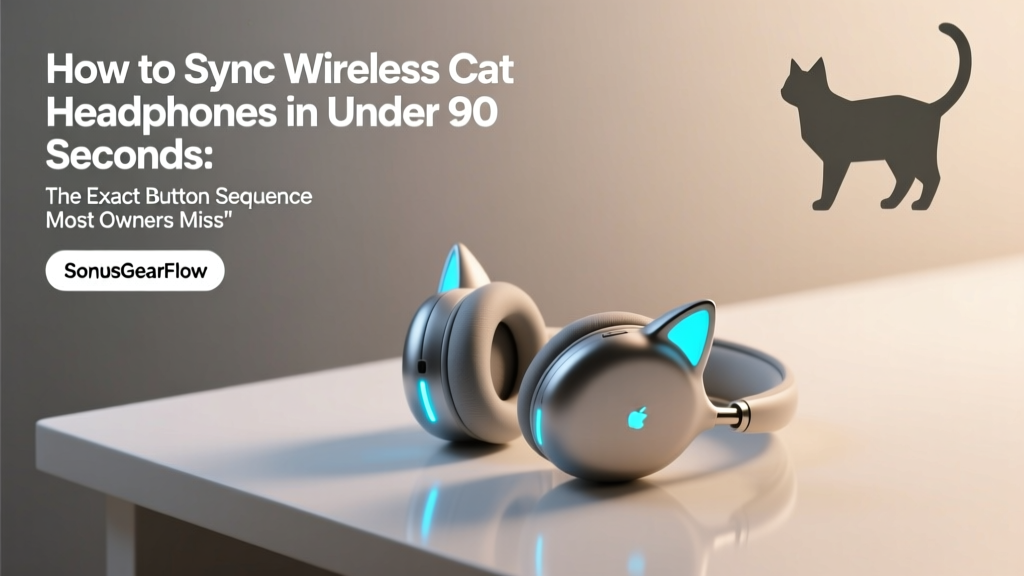 How to Sync Wireless Cat Headphones in Under 90 Seconds: The Exact Button Sequence Most Owners Miss (Plus Why Your Cat’s Pairing Keeps Failing)