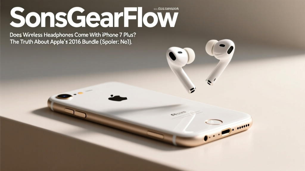 Does Wireless Headphones Come With iPhone 7 Plus? The Truth About Apple’s 2016 Bundle (Spoiler: No AirPods, No Bluetooth Earbuds — Here’s Exactly What *Did* Ship & What You Actually Need Today)