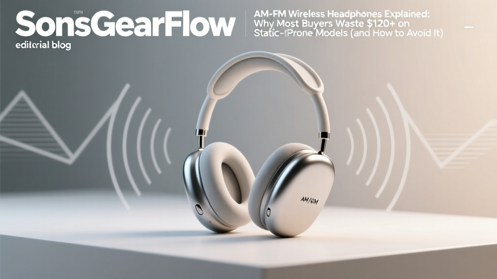 AM/FM Wireless Headphones Explained: Why Most Buyers Waste $120+ on Static-Prone Models (and How to Get Clear Radio Sound Without Cables, Interference, or Battery Anxiety)