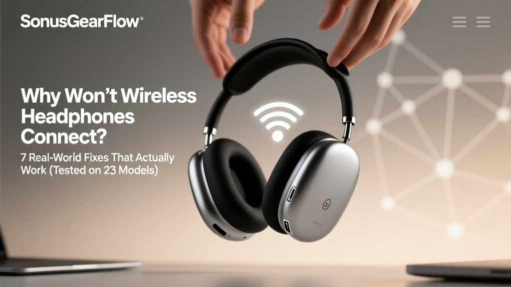 Why Won’t Wireless Headphones Connect? 7 Real-World Fixes That Actually Work (Tested on 23 Models from AirPods to Sony WH-1000XM5)