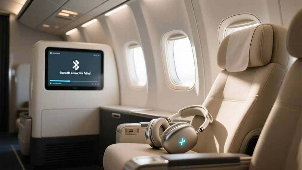 How to Listen to Airplane Movies with Wireless Headphones: The Real Reason Your Bluetooth Headphones Won’t Connect (and Exactly What to Do Instead)