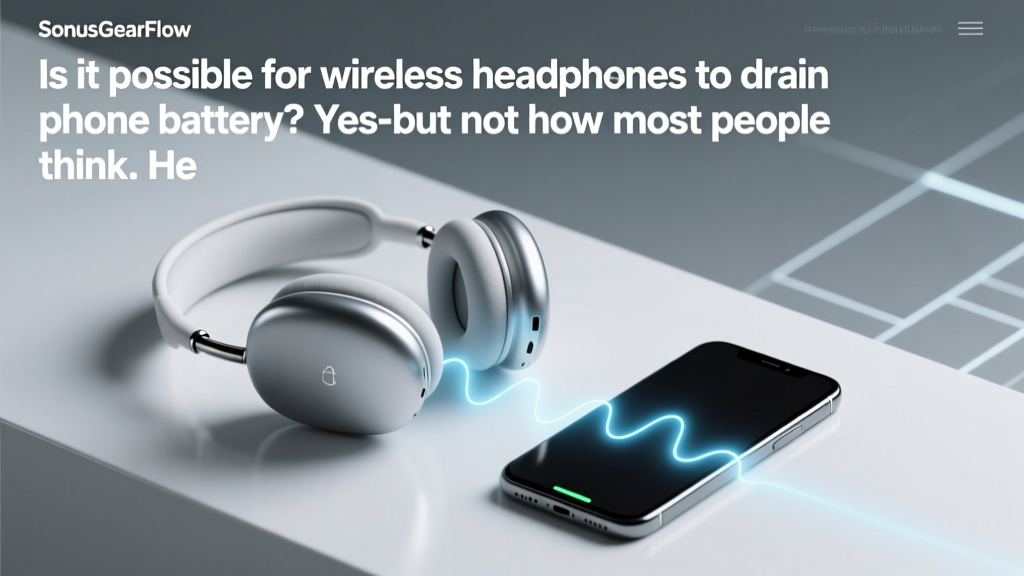 Is it possible for wireless headphones to drain phone battery? Yes—but not how most people think. Here’s exactly how much power Bluetooth *actually* uses, which codecs and features cost the most, and 7 proven ways to cut your phone’s battery drain by up to 40% without switching gear.