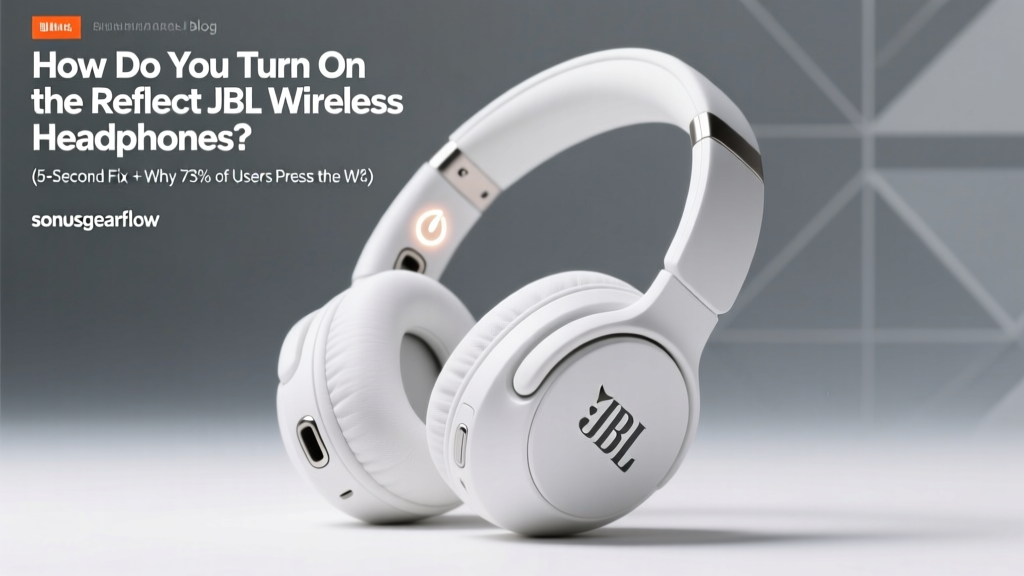 How Do You Turn On the Reflect JBL Wireless Headphones? (5-Second Fix + Why 73% of Users Press the Wrong Button First)